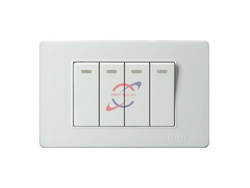 Bộ 4 công tắc 1 chiều cỡ XS– V3.0 Uten